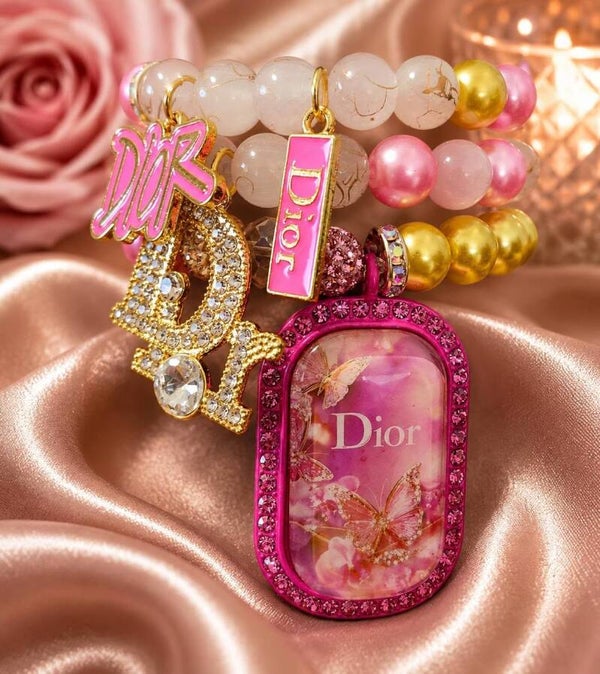 SALE!! Pink D (3 stack)