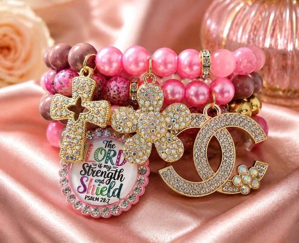 Pink Cross (4 stack)