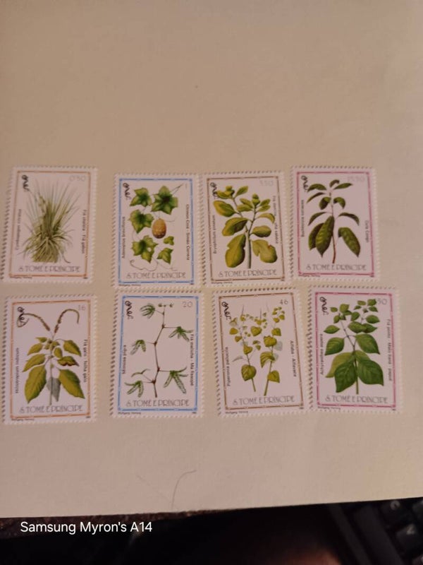 St Thomas & Prince Is 714-721 MNH