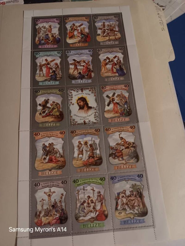 Belize 898, sht of 14, MNH 1988