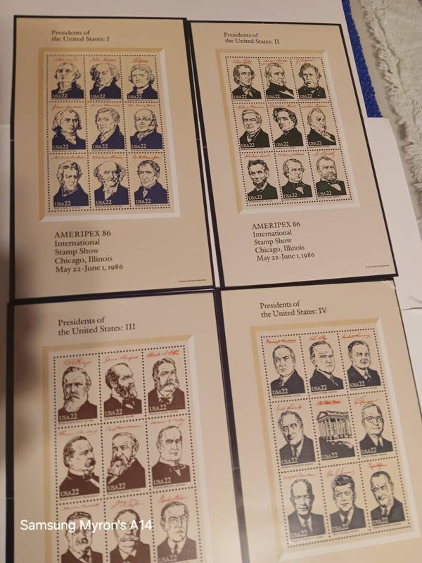 United States 2216-2219 Ameripex 86, MNH