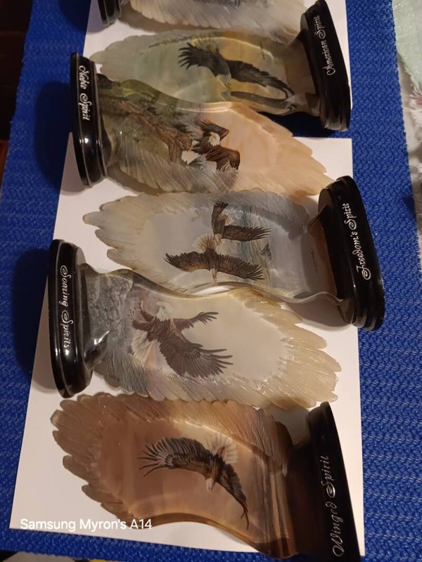 SOUV004 Bradford Exchange Eagle Wings (8)