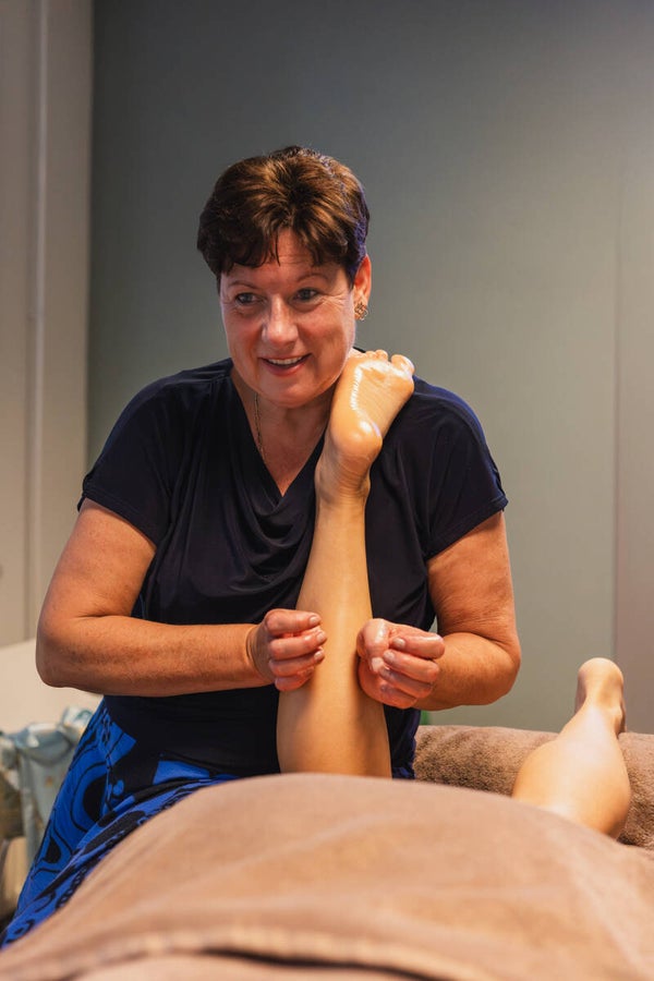 Massage al dan niet met zeewier