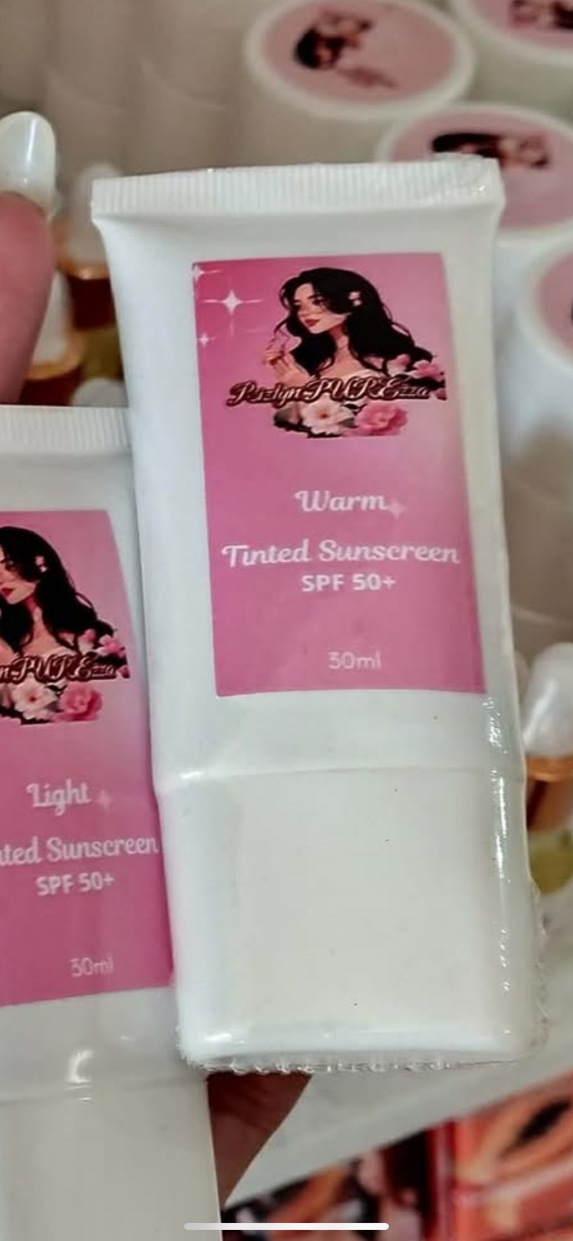 Warm Sunscreen SPF50+