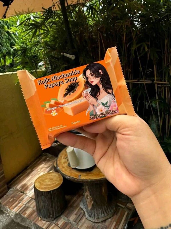 Kojic Niacinamide Papaya Soap