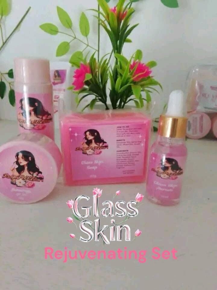 Glass Skin Care Set