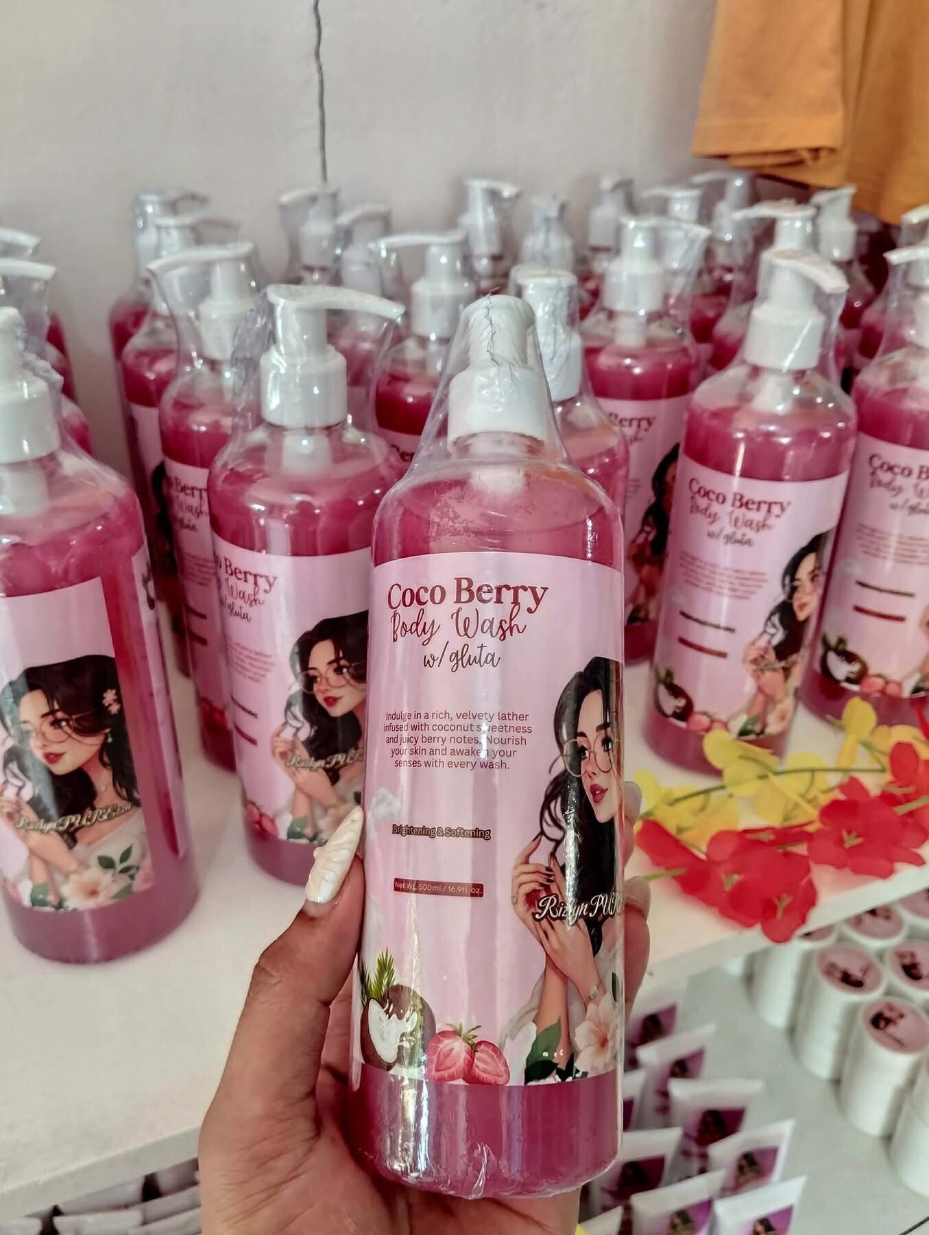 Coco Berry with Coconut & Glutha Body wash