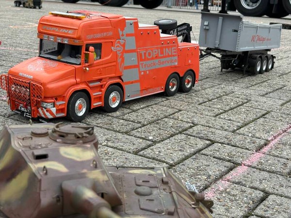 Verloting. Bergingstruck