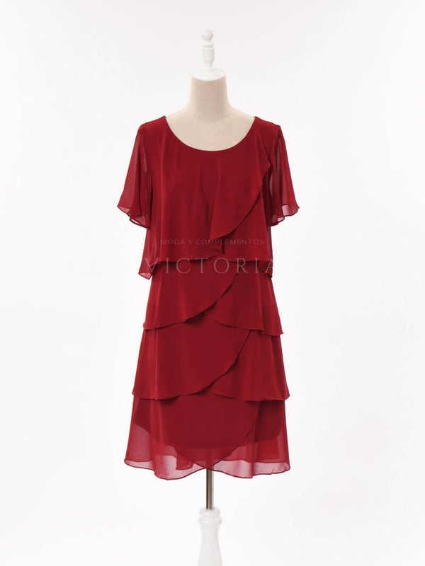 Vestido corto de fiesta MIDI-CF8343 1