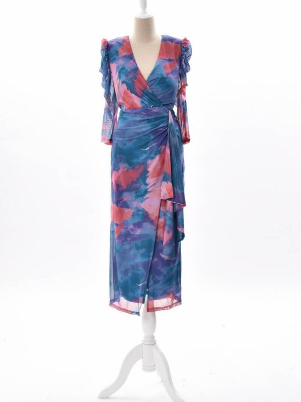 Vestido corto de fiesta MIDI-JR2526 1