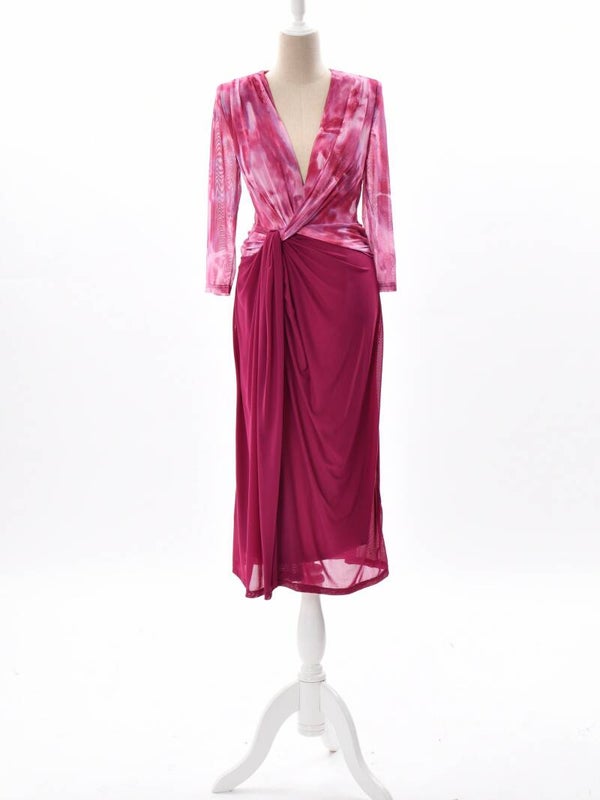 Vestido corto de fiesta MIDI-JR2673