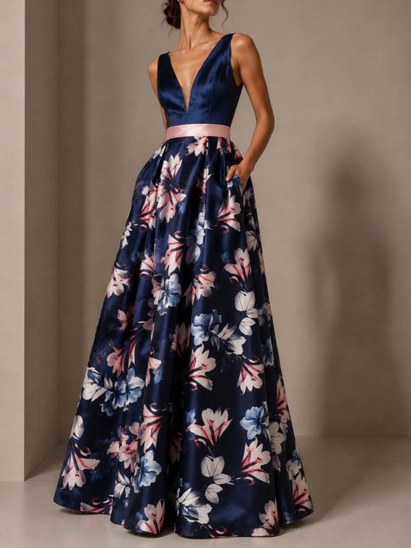 Vestido largo de fiesta VL-535005L
