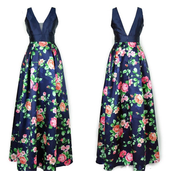Vestido largo de fiesta VL-535006