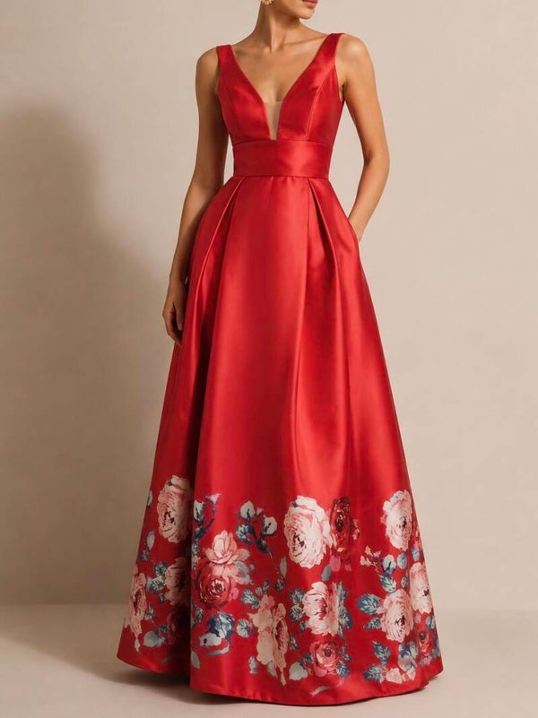 Vestido largo de fiesta VL-535008