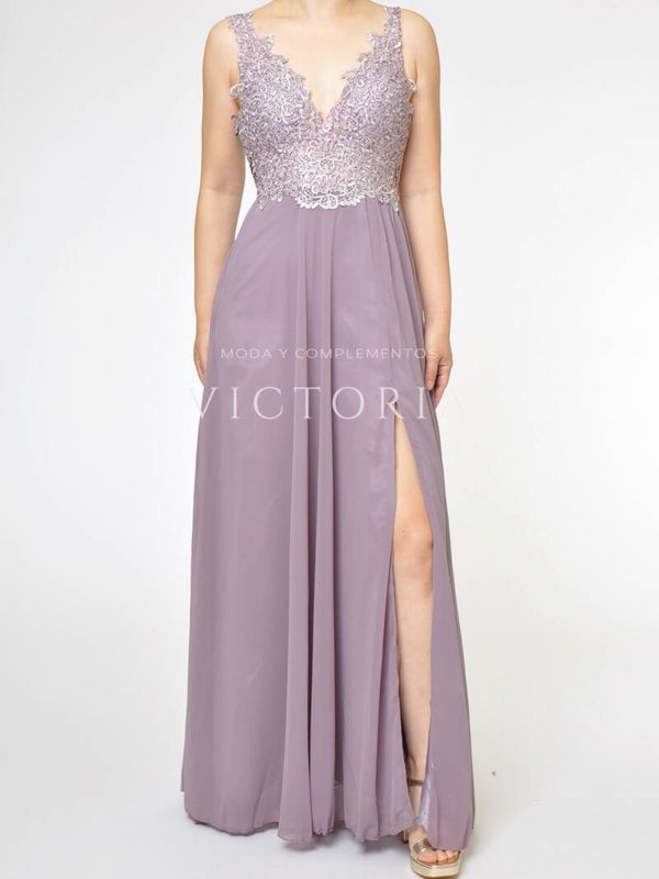 Vestido largo de fiesta VL-A801914