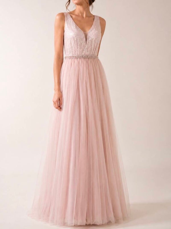 Vestido largo de fiesta VL-C9228