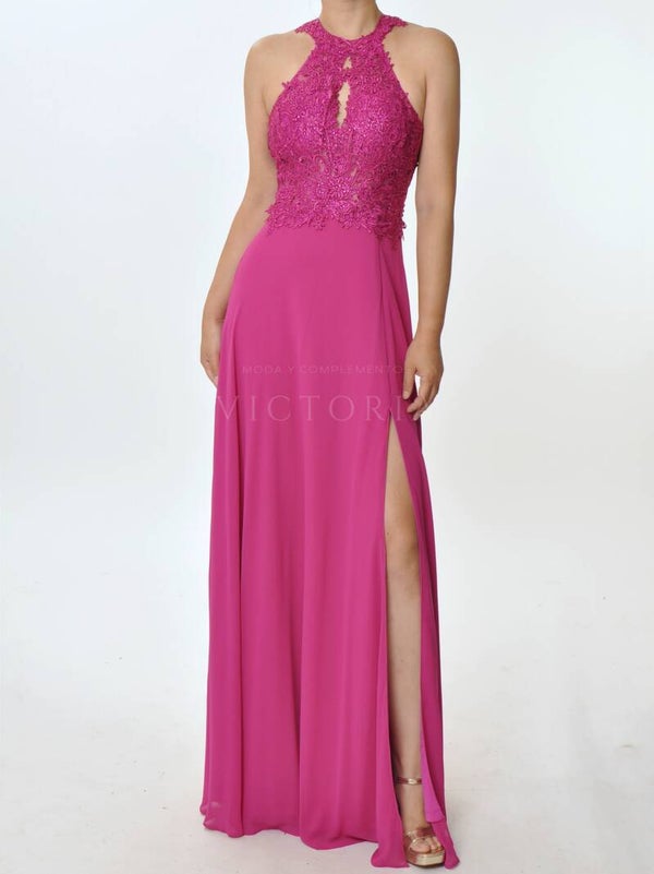 Vestido largo de fiesta VL-C9353