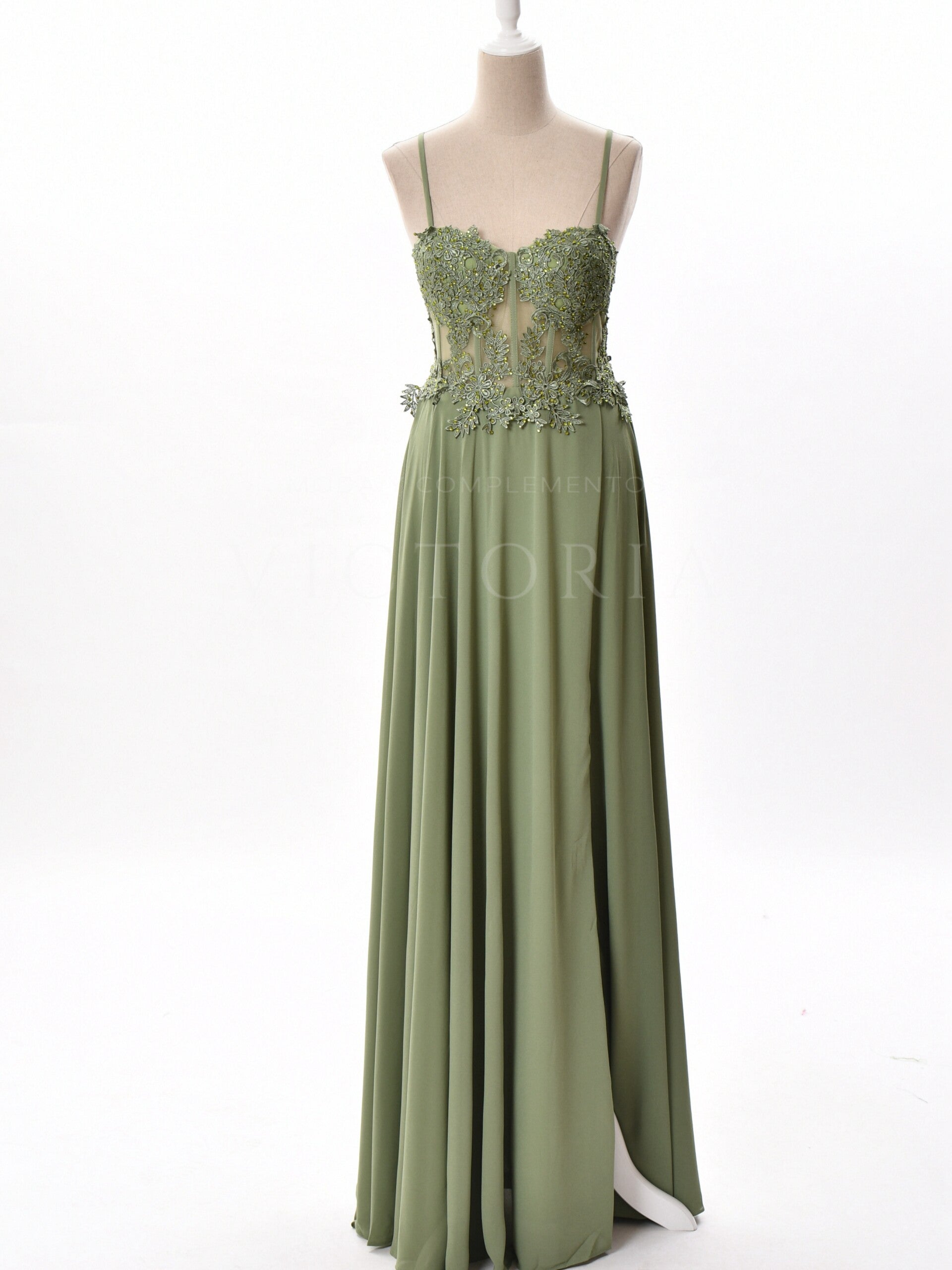 Vestido largo de fiesta VL-C9436