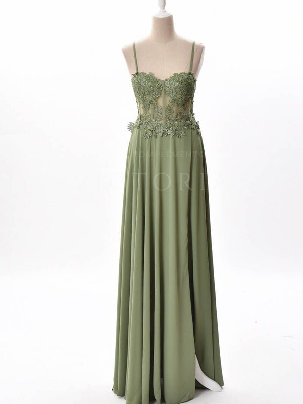 Vestido largo de fiesta VL-C9436