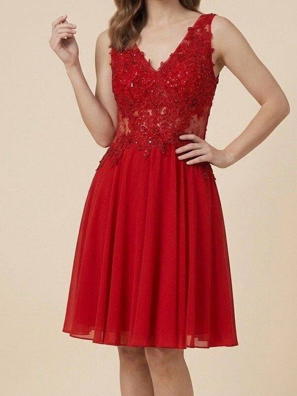 Vestido corto de fiesta MIDI-CFP6106
