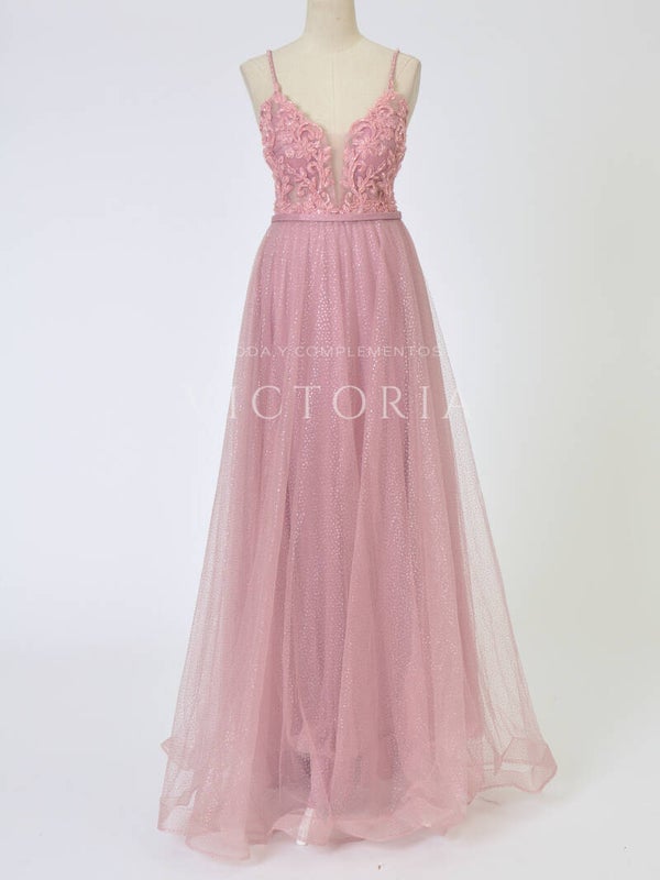Vestido largo de fiesta VL-CFP7024