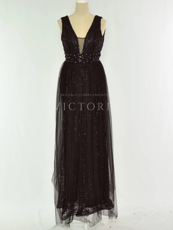 Vestido largo de fiesta VL-CM8771