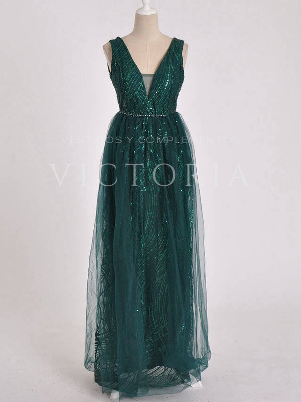 Vestido largo de fiesta VL-CM8773