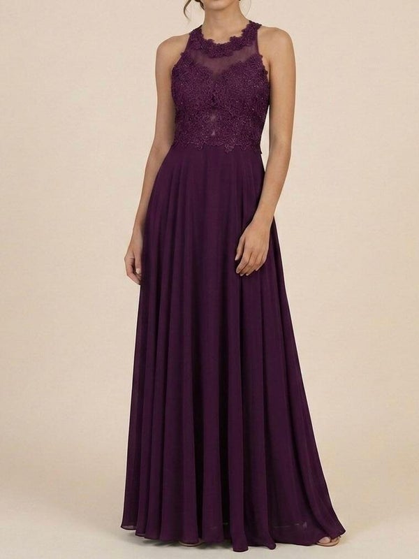 Vestido largo de fiesta VL-D8728