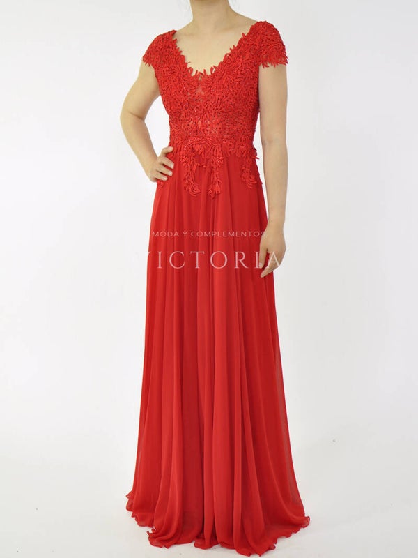 Vestido largo de fiesta VL-D8752