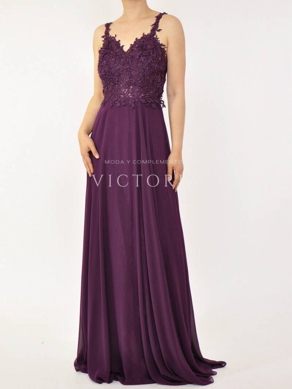 Vestido largo de fiesta VL-D8792