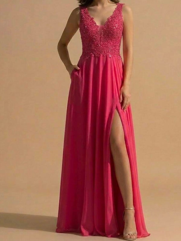 Vestido largo de fiesta VL-D8902