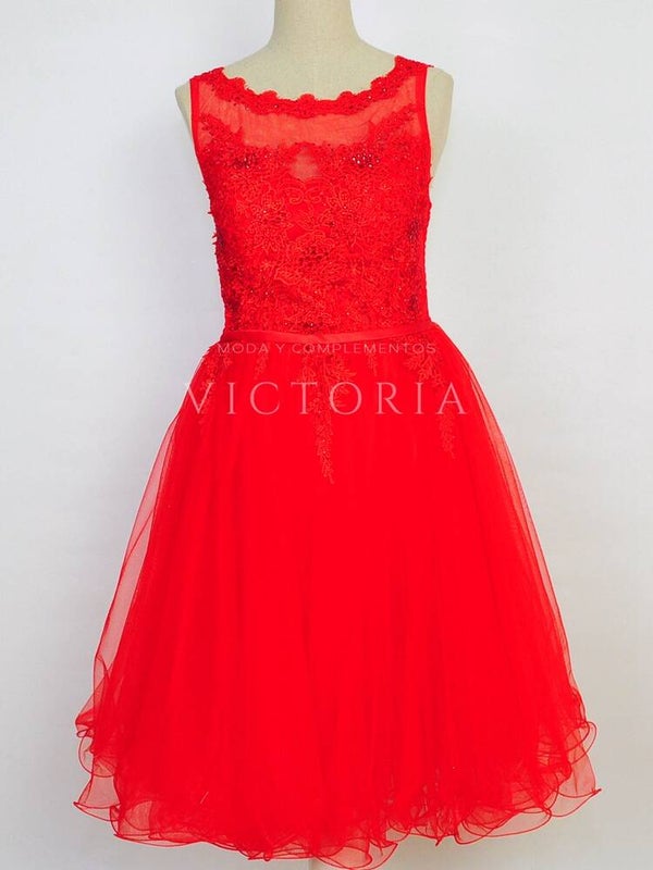 Vestido corto de fiesta MIDI-D8920