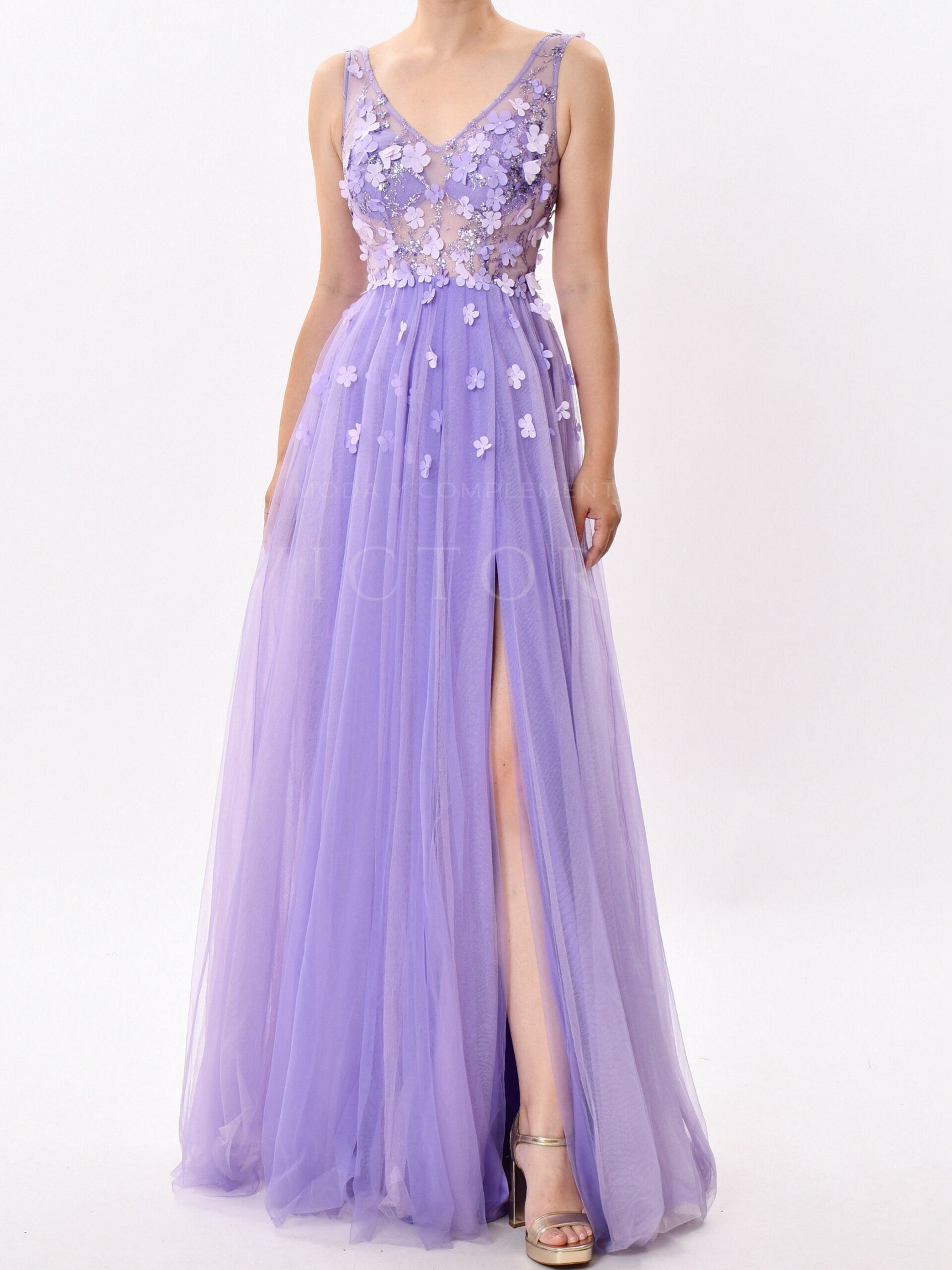 Vestido largo de fiesta VL-DK6320