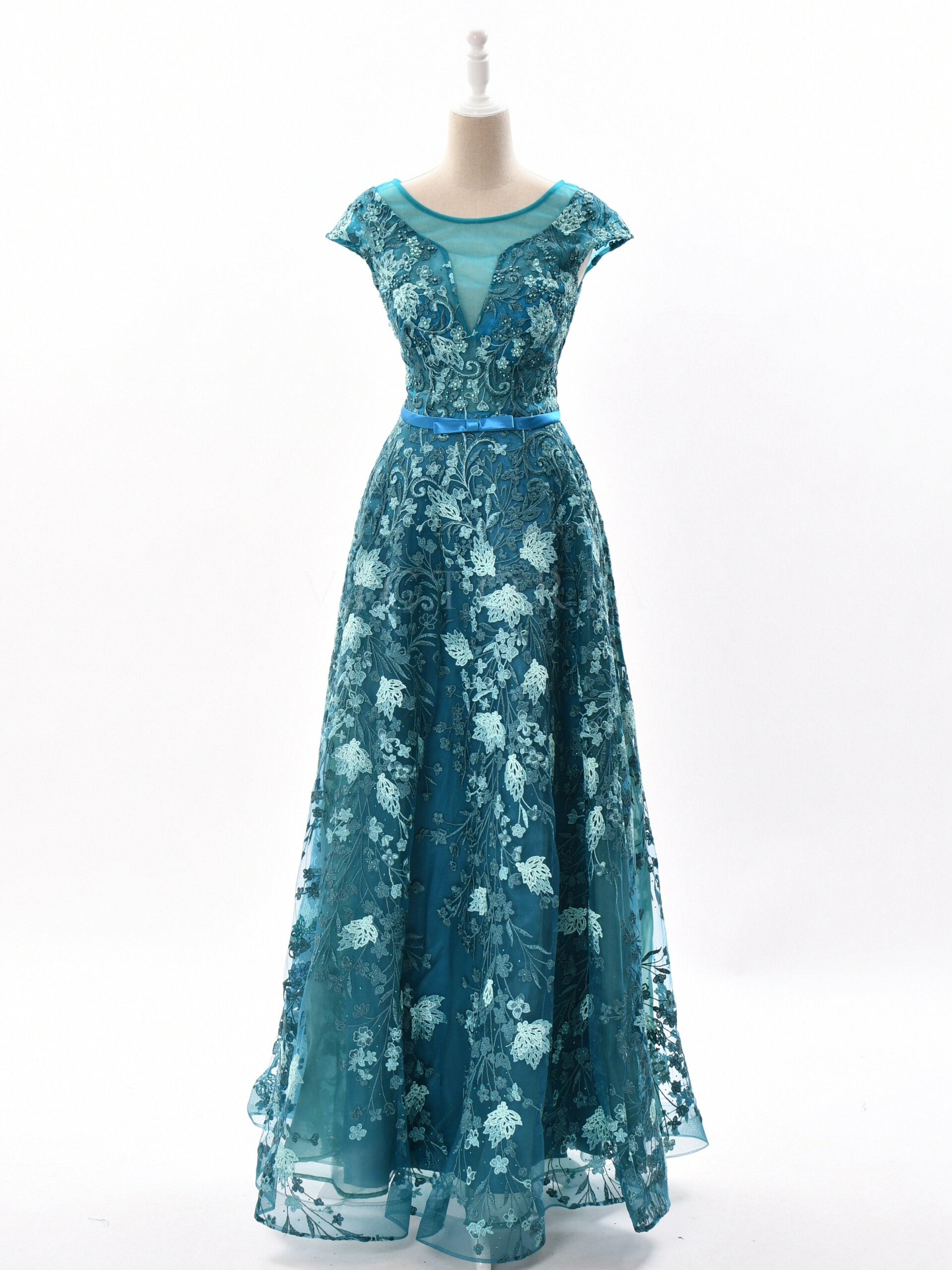 Vestido largo de fiesta VL-DK80025