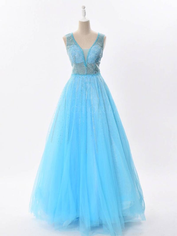 Vestido largo de fiesta VL-DK80911