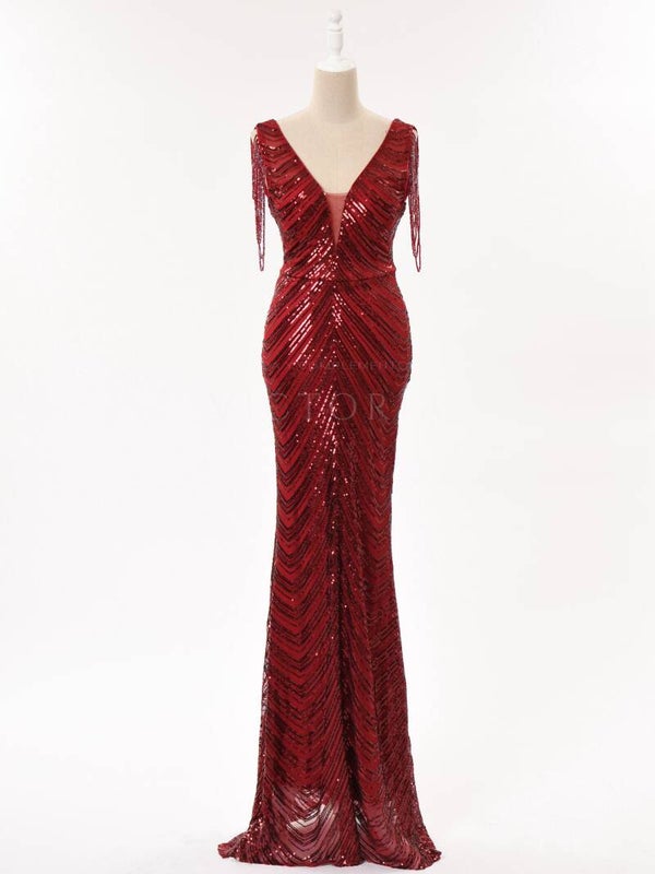 Vestido largo de fiesta VL-DKJ6000