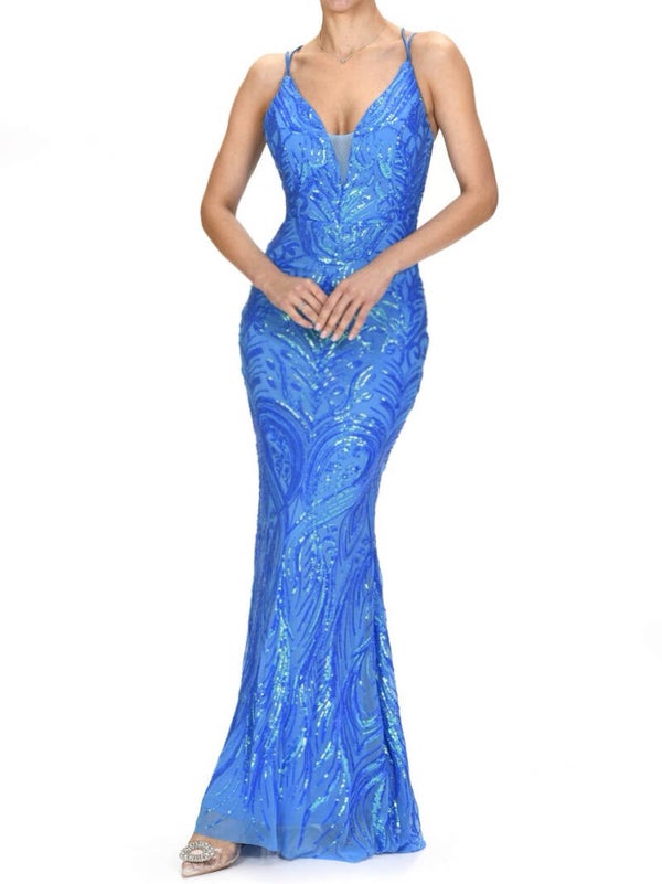 Vestido largo de fiesta VL-DKJ6020