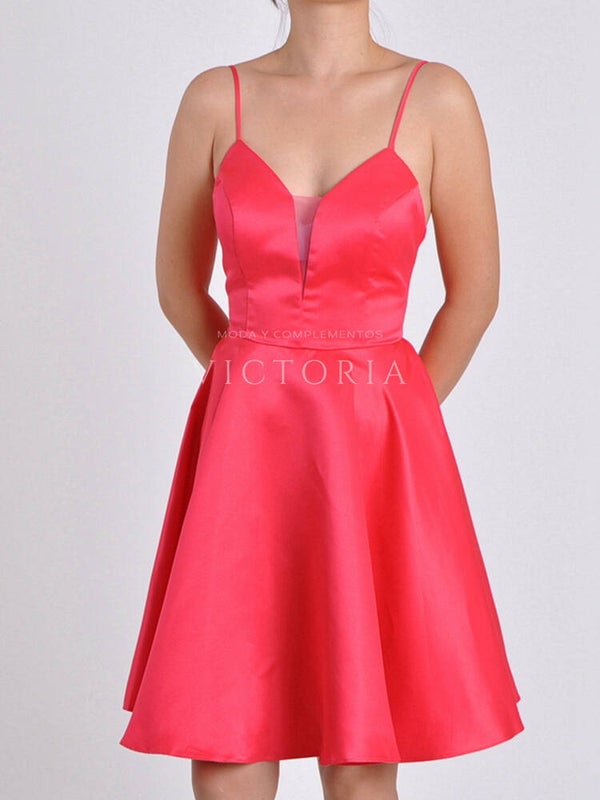 Vestido corto de fiesta MIDI-EHM2201