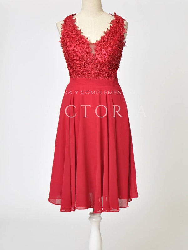 Vestido corto de fiesta MIDI-ER1340