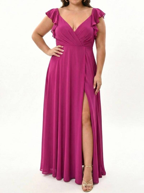 Vestido largo de fiesta VL-JR1388 2XLA4XL