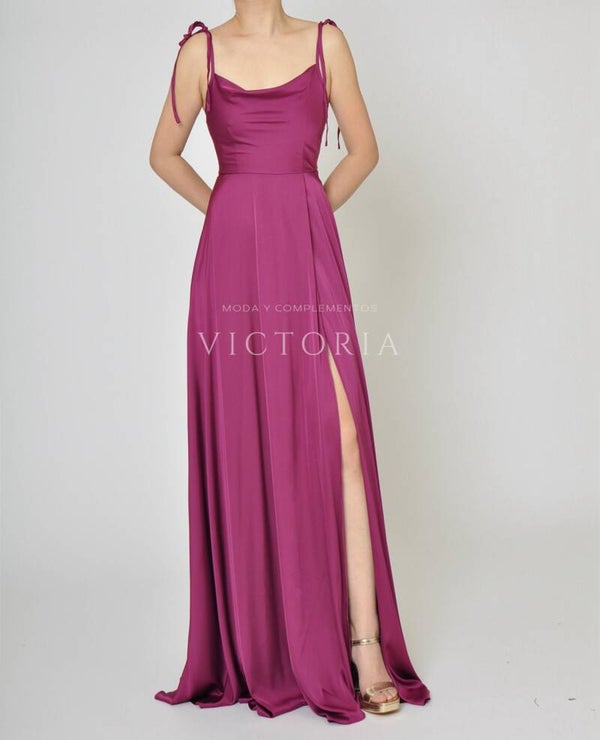 Vestido largo de fiesta VL-JR21288
