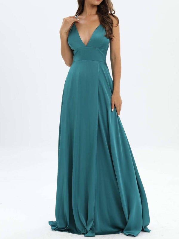 Vestido largo de fiesta VL-JR22389