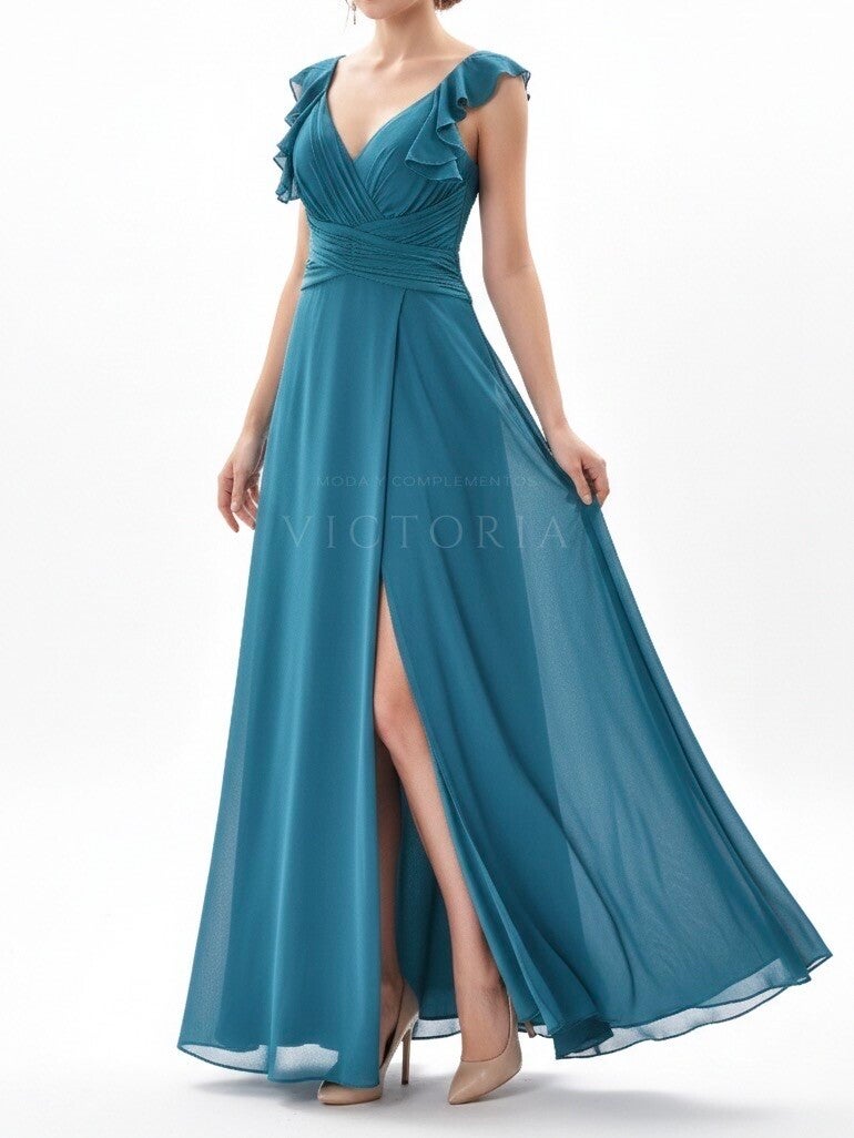 Vestido largo de fiesta VL-JR2603
