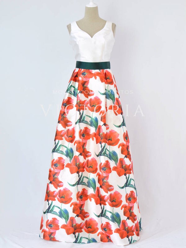 Vestido largo de fiesta VL-P180279 2XLA4XL