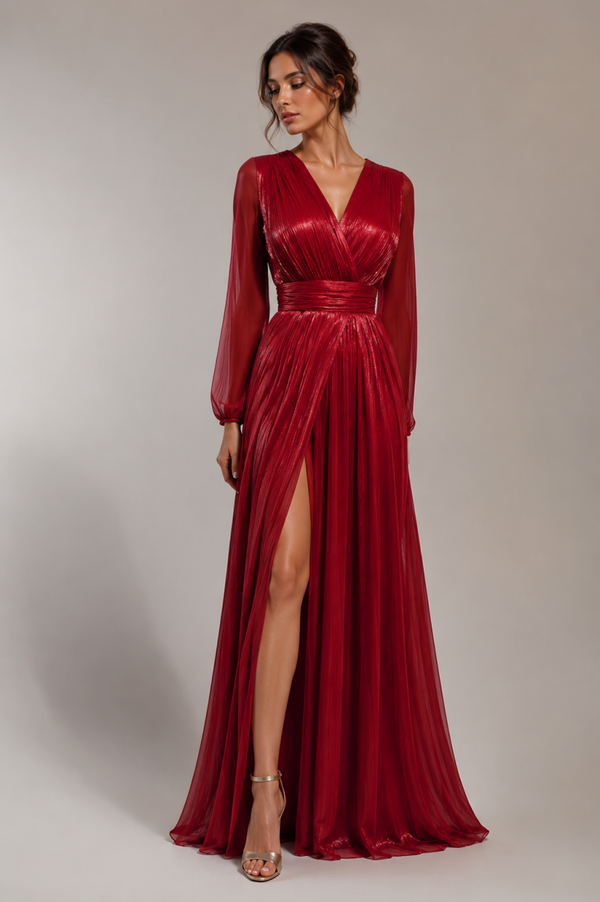 Vestido largo de fiesta VL-R1650