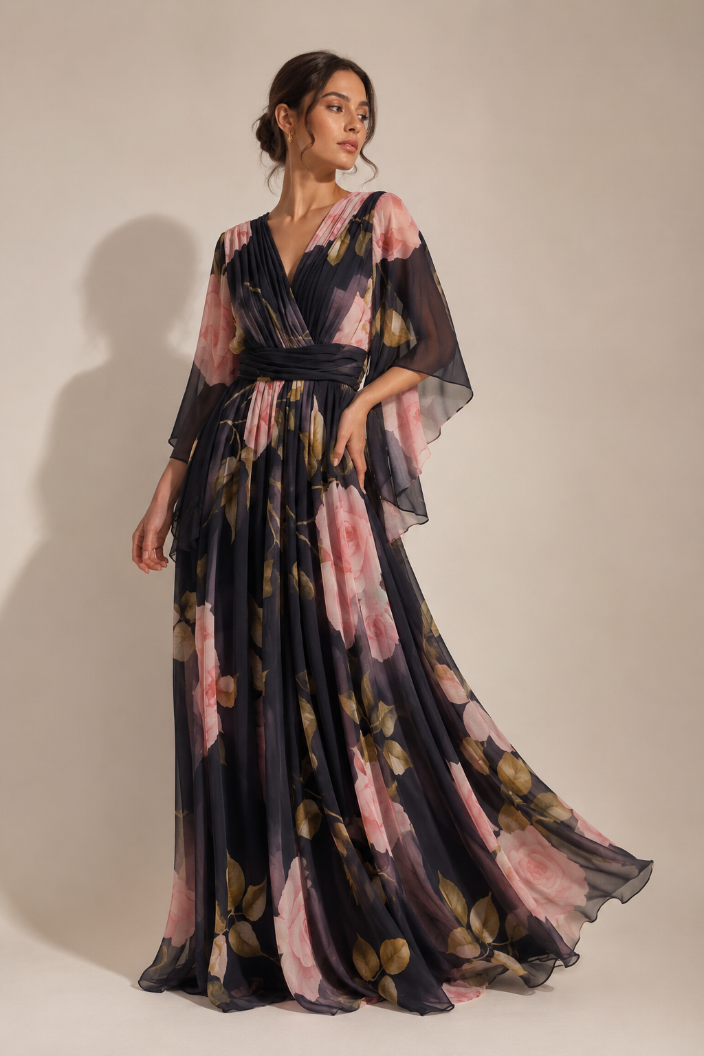 Vestido largo de fiesta VL-R1667