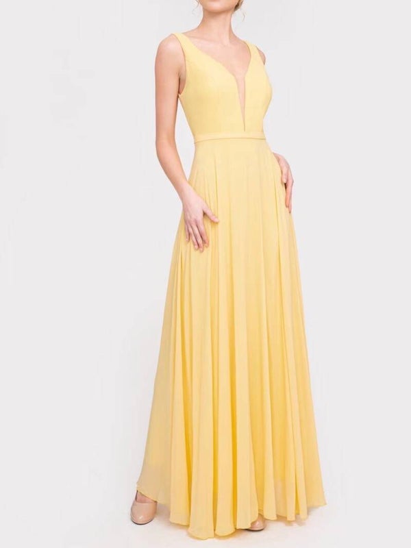 Vestido largo de fiesta VL-R1844