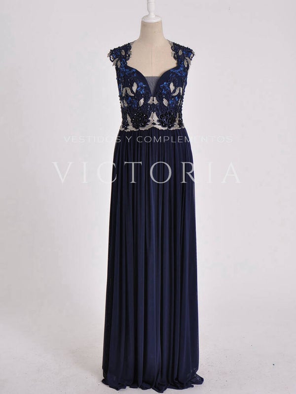 Vestido largo de fiesta VL-R8140 345
