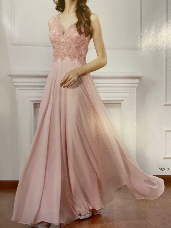 Vestido largo de fiesta VL-R8212