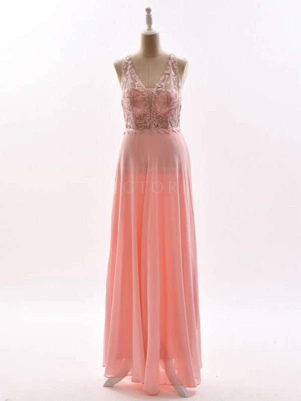 Vestido largo de fiesta VL-R8289